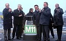 Открытие участка скоростной автодороги М11 Москва – Санкт-Петербург. Фото ТАСС