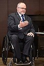 Президент Международного паралимпийского комитета Филип Крейвен.