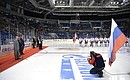 Церемония открытия Кубка мира по хоккею среди молодёжных клубных команд «Сириус 2019».