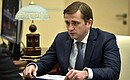 Head of Federal Agency for Fishery Ilya Shestakov.