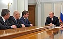 Meeting with Governor of Tver Region Andrei Shevelev and region’s residents.
