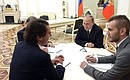 Встреча с бывшим премьер-министром Испании Хосе Марией Аснаром.