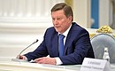 Sergei Ivanov chairs a meeting of the organising committee for the Year of the Environment 2017.