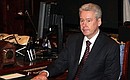 Sergei Sobyanin’s candidacy for the position of Moscow Mayor will be presented to the Moscow City Duma.