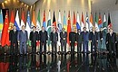 Shanghai Cooperation Organisation summit participants. 