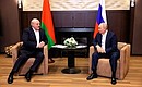 С Президентом Белоруссии Александром Лукашенко.
