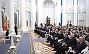 Meeting on 25th anniversary of Russia’s electoral system.