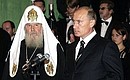 With Patriarch of Moscow and All Russia Alexii II.