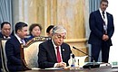 President of Kazakhstan Kassym-Jomart Tokayev at the Supreme Eurasian Economic Council meeting in expanded format. Photo: Pavel Bednyakov, RIA Novosti