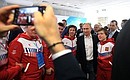 С членами спортивной сборной России на универсиаде-2019.