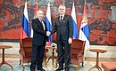 With President of Serbia Tomislav Nikolic.