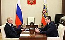 Meeting with Nizhny Novgorod Region Governor Gleb Nikitin.