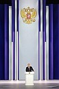 Presidential Address to the Federal Assembly. Photo: Sergei Karpukhin, TASS