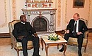 С Президентом Республики Уганда Йовери Мусевени.