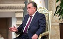 Президент Таджикистана Эмомали Рахмон. Фото ТАСС