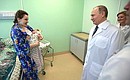 Visiting the new perinatal centre at Bryansk City Hospital No. 1.