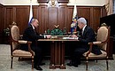 Working meeting with Head of Daghestan Vladimir Vasilyev.