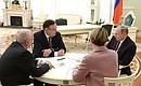 Встреча с Сергеем Когогиным, Александром Румянцевым и Еленой Шмелёвой.
