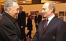 President Putin and Kazakh President Nursultan Nazarbayev before the opening ceremony of the Year of Kazakhstan in Russia.