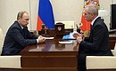 С губернатором Ульяновской области Сергеем Морозовым.