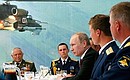 Беседа с военнослужащими 393-й авиационной базы ВВС России.