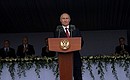 Speech by President of Russia Vladimir Putin during a reception for the national holiday, Russia Day.