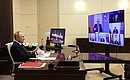 Внеочередная сессия Совета коллективной безопасности ОДКБ (в режиме видеоконференции).