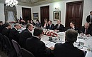 На заседании российско-турецкого Совета сотрудничества высшего уровня.