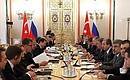 Заседание российско-турецкого Совета сотрудничества высшего уровня.