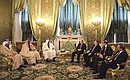Встреча с Наследным принцем Абу-Даби Мухаммедом Аль Нахайяном.