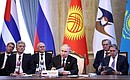 На заседании Высшего Евразийского экономического совета в расширенном составе. Фото: Сергей Бобылёв, ТАСС