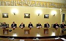 Встреча с судьями Конституционного Суда.
