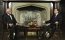 Встреча с Президентом Чехии Вацлавом Клаусом