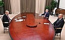 Meeting with Ilham Aliyev and Nikol Pashinyan. Photo: Press Office of the President of Azerbaijan