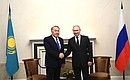 Встреча с Первым Президентом Республики Казахстан – Лидером нации Нурсултаном Назарбаевым.