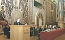 Выступление на церемонии открытия VI Всемирного русского народного собора.
