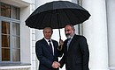 С Премьер-министром Армении Николом Пашиняном. Фото: Сергей Бобылёв, ТАСС