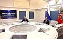 Meeting on socioeconomic development of Smolensk Region (via videoconference).