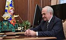 Встреча с руководителем Федеральной таможенной службы Владимиром Булавиным