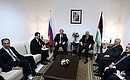 Российско-палестинские переговоры.