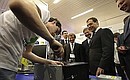 На 21-й международной выставке «Связь–Экспокомм-2009». Конкурс по сборке компьютеров на время в рамках компьютерной спартакиады.
