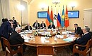 Supreme Eurasian Economic Council meeting in restricted format. Photo: Pavel Bednyakov, RIA Novosti