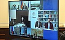 Заседание попечительского совета фонда «Талант и успех» (в режиме видеоконференции).
