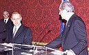 Совместная пресс-конференция с Президентом Австрии Томасом Клестилем.
