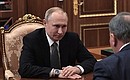 На встрече с Заместителем Председателя Правительства Юрием Борисовым.