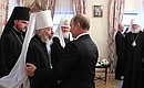 Vladimir Putin awarded the Order of Alexander Nevsky to the Primate of the Ukrainian Orthodox Church, Metropolitan Vladimir of Kiev and All Ukraine, for his great contribution to preserving the cultural and historical traditions and strengthening the Orthodox unity and spiritual ties between the peoples of Russia and Ukraine.