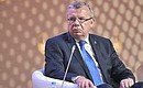 Deputy UN Secretary General and Executive Director of the United Nations Office on Drugs and Crime Yury Fedotov at the International Drug Enforcement Conference.