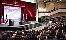 Expanded meeting of the Interior Ministry Board. Photo: Pavel Bednyakov, RIA Novosti
