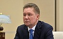 Председатель правления компании «Газпром» Алексей Миллер.