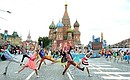 Концерт по случаю Дня города Москвы.